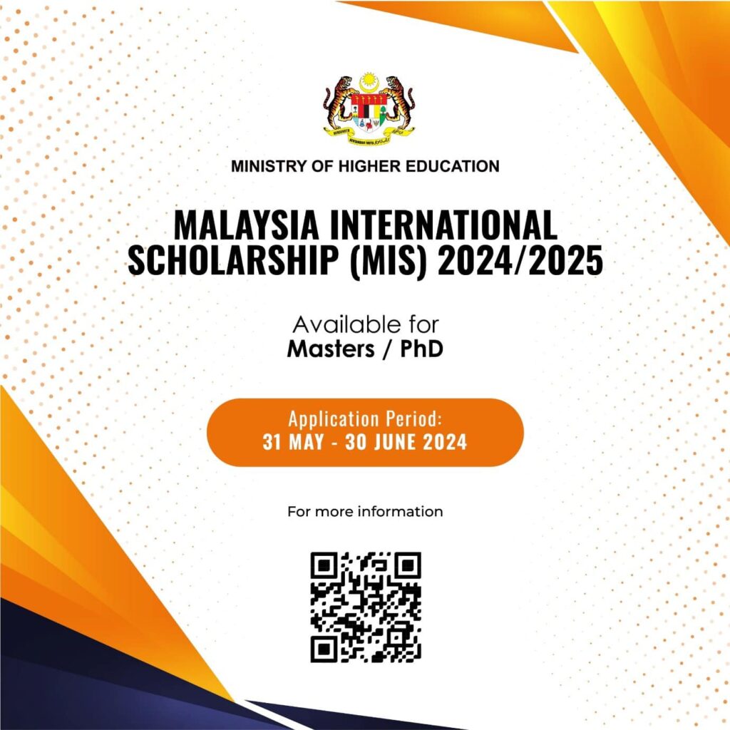 Permohonan Biasiswa Malaysia International Scholarship (MIS) 2024/2025